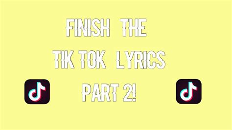 tik tok lyrics|tik tok lyric quiz.